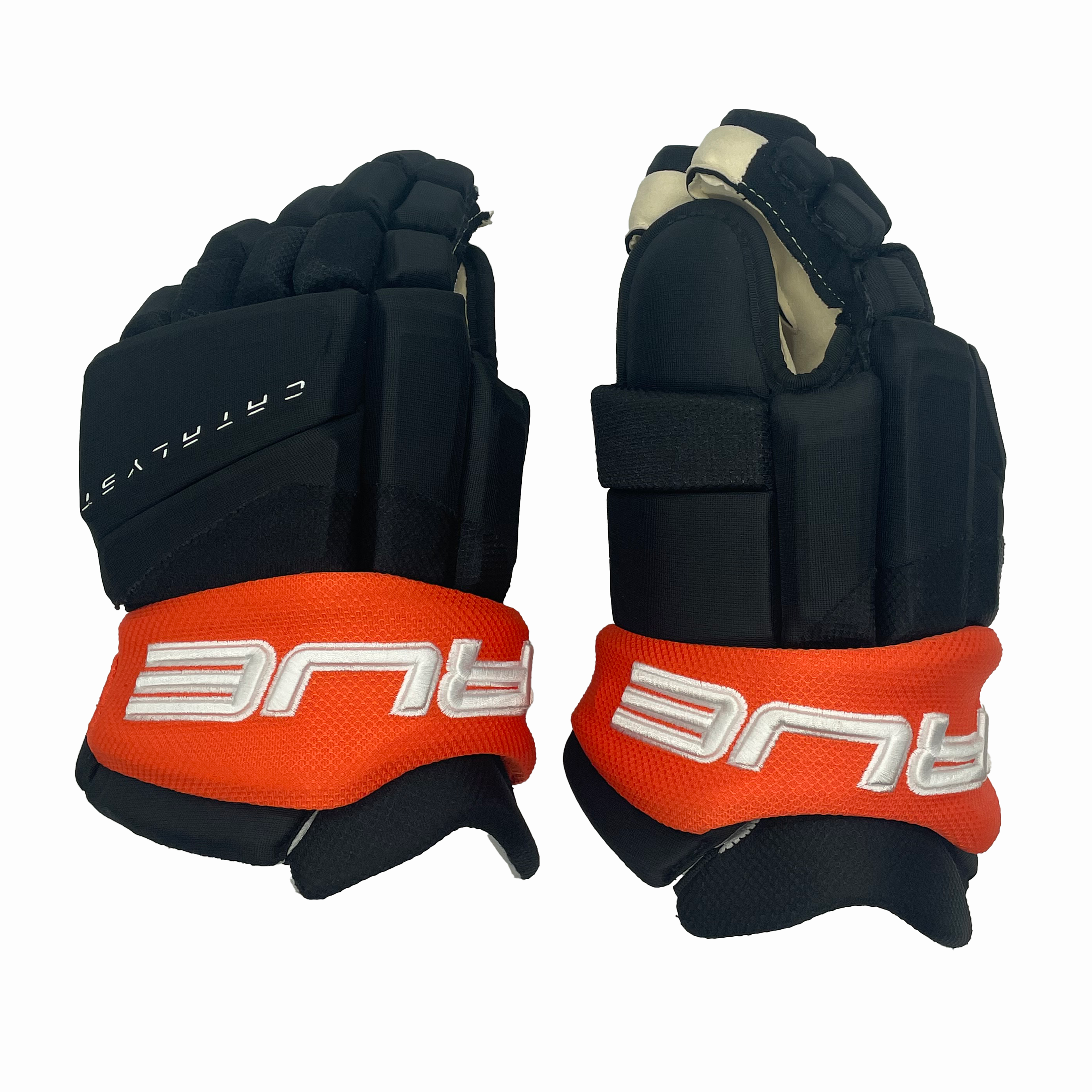 True Catalyst - Gant de hockey Senior Pro Stock - (Noir/Orange)